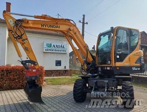 Hyundai R55W-9A Колёсные экскаваторы