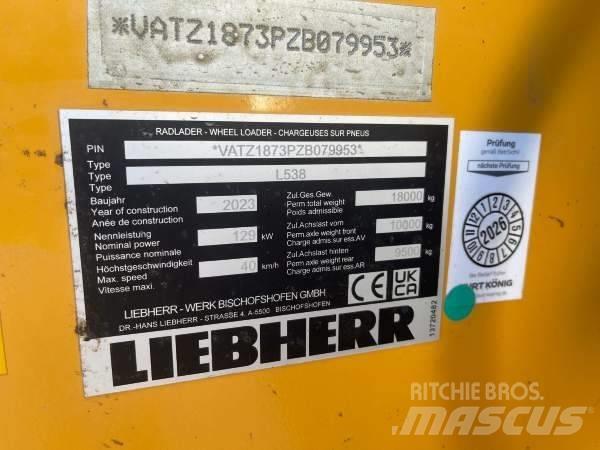 Liebherr L 538 V Фронтальные погрузчики