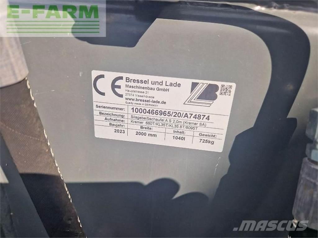 Kramer kl30.8t Сельскохозяйственные телескопические погрузчики