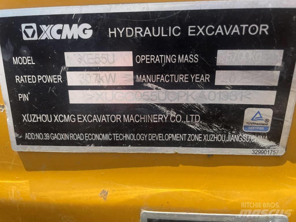 XCMG XE 55 U Мини-экскаваторы