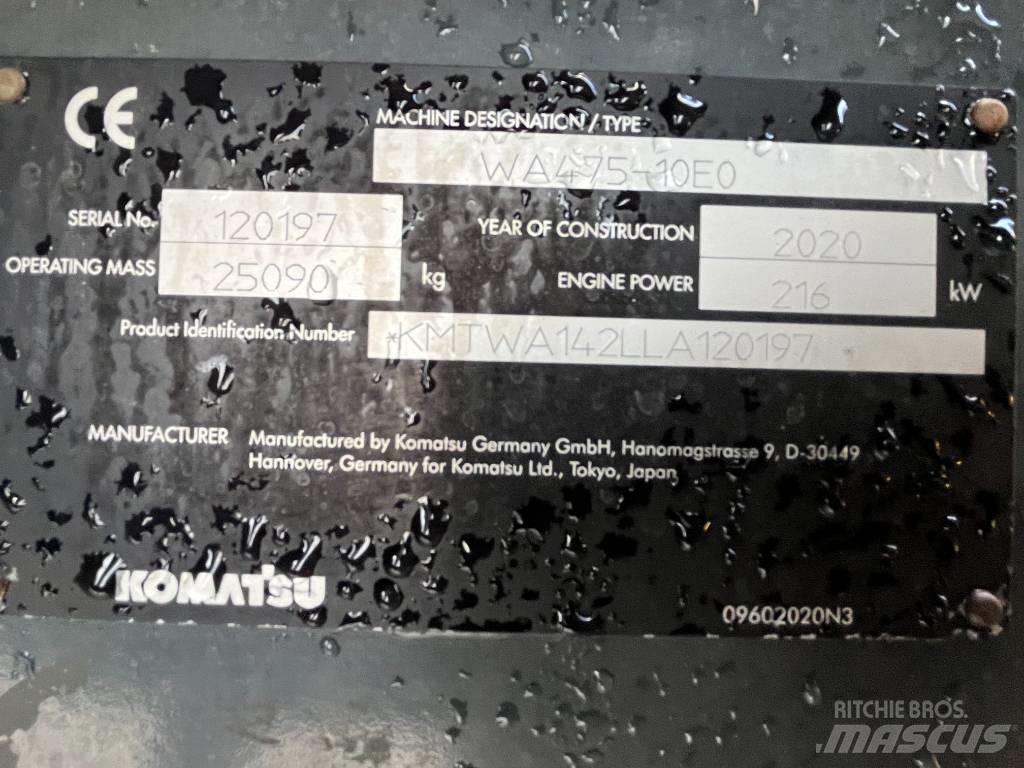 Komatsu WA 475-10 Малые погрузчики