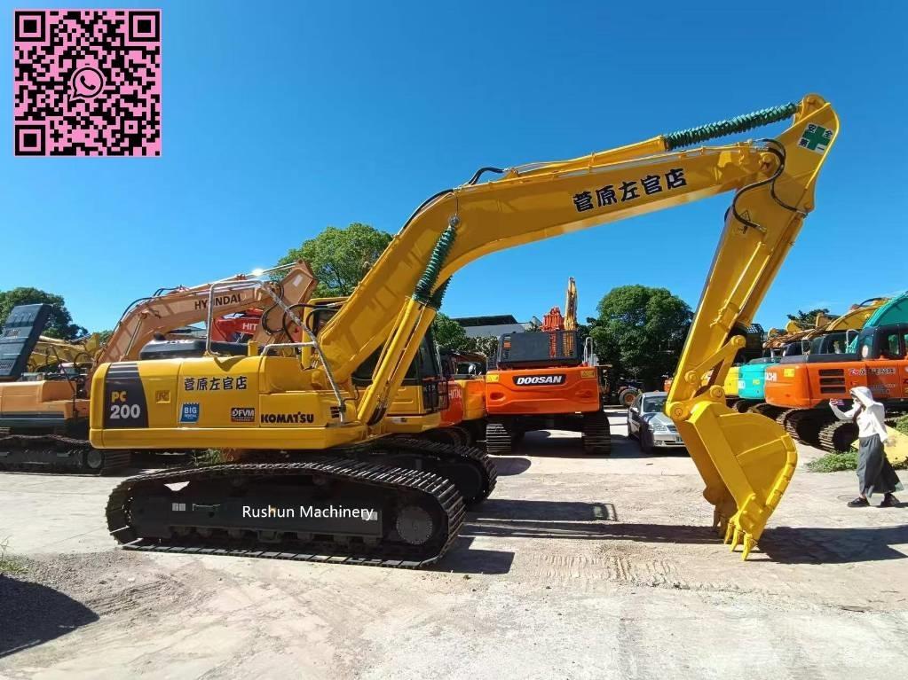 Komatsu PC 200 Малые экскаваторы 7т-12т