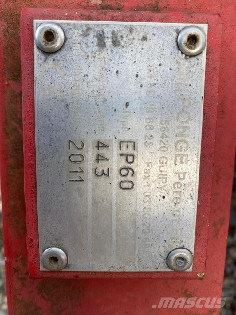  PONGE EP60 Пружинные бороны