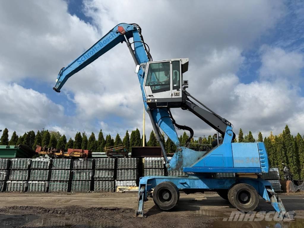 Terex Fuchs MHL 340 Перегружатели металлолома/промышленные погрузчики