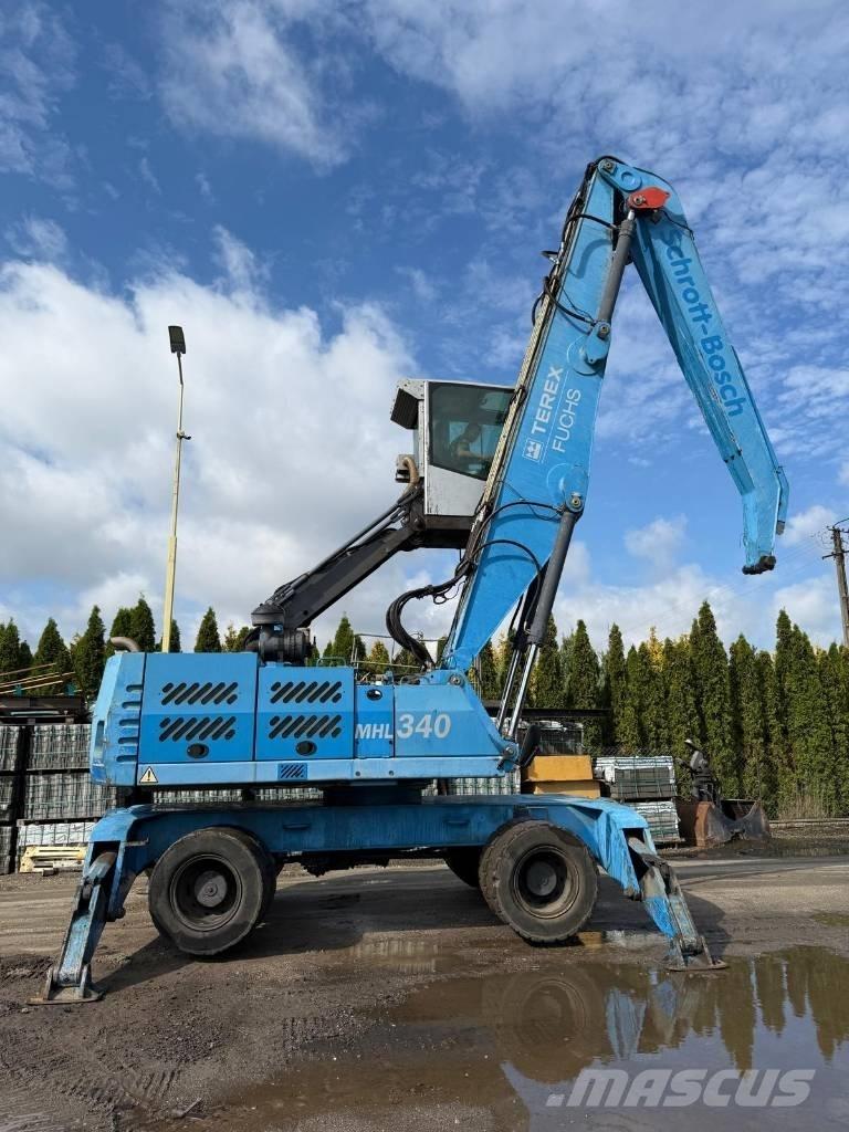 Terex Fuchs MHL 340 Перегружатели металлолома/промышленные погрузчики
