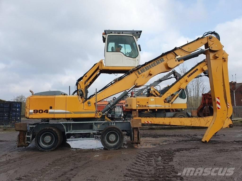 Liebherr A 904 C Перегружатели металлолома/промышленные погрузчики