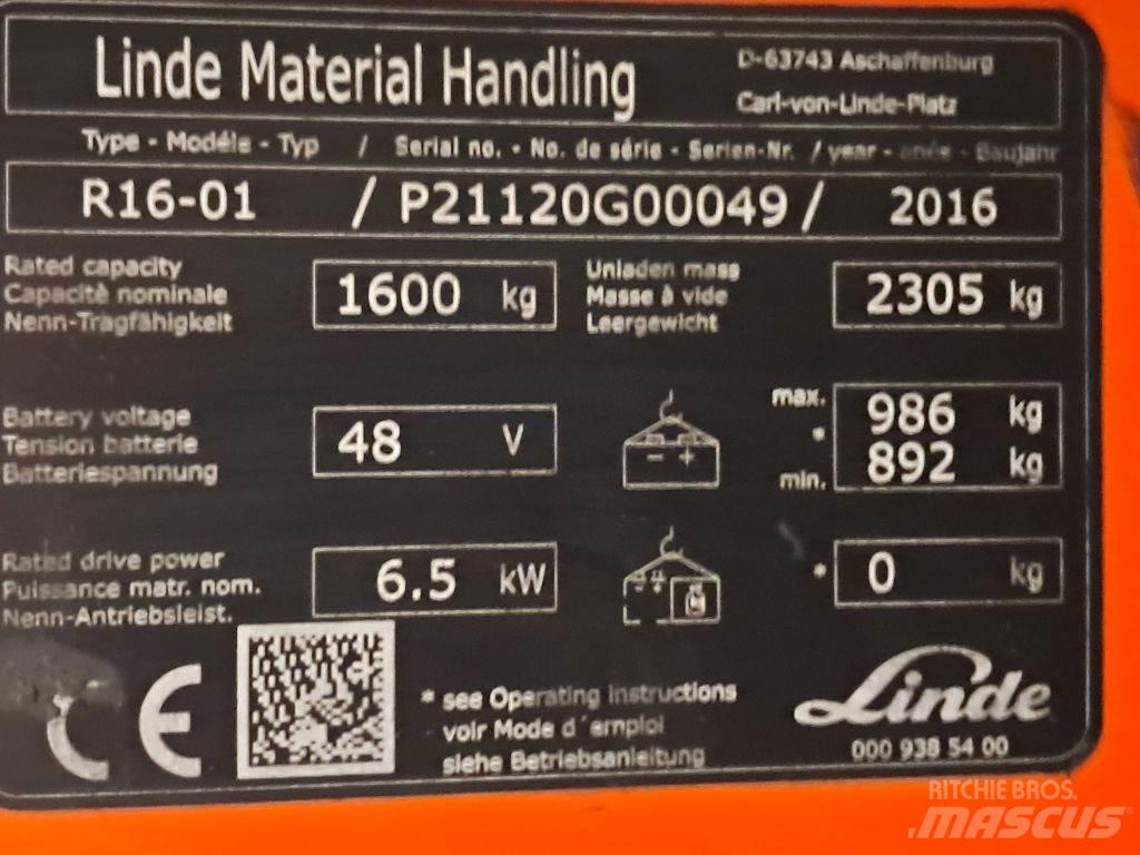 Linde R16-01 Ричтраки