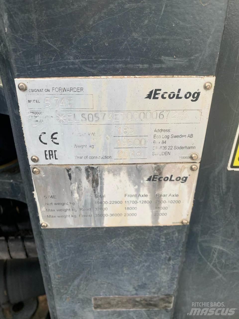 Eco Log 574 E Форвардеры
