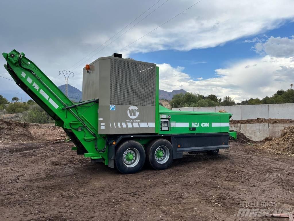 Willibald MZA 4600 Дробилки древесины