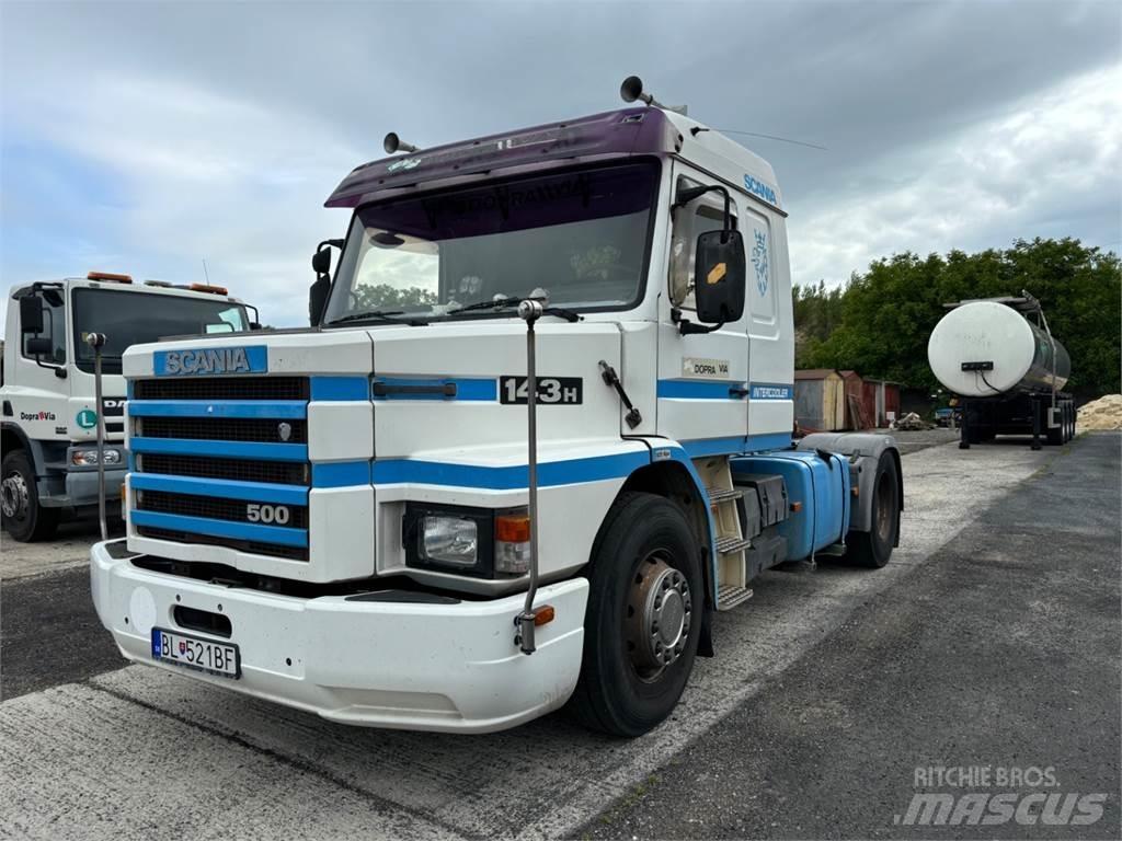 Scania T143 HA 500 Седельные тягачи