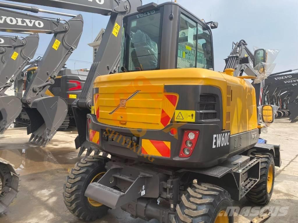 Volvo EW 60w vs Гусеничные экскаваторы