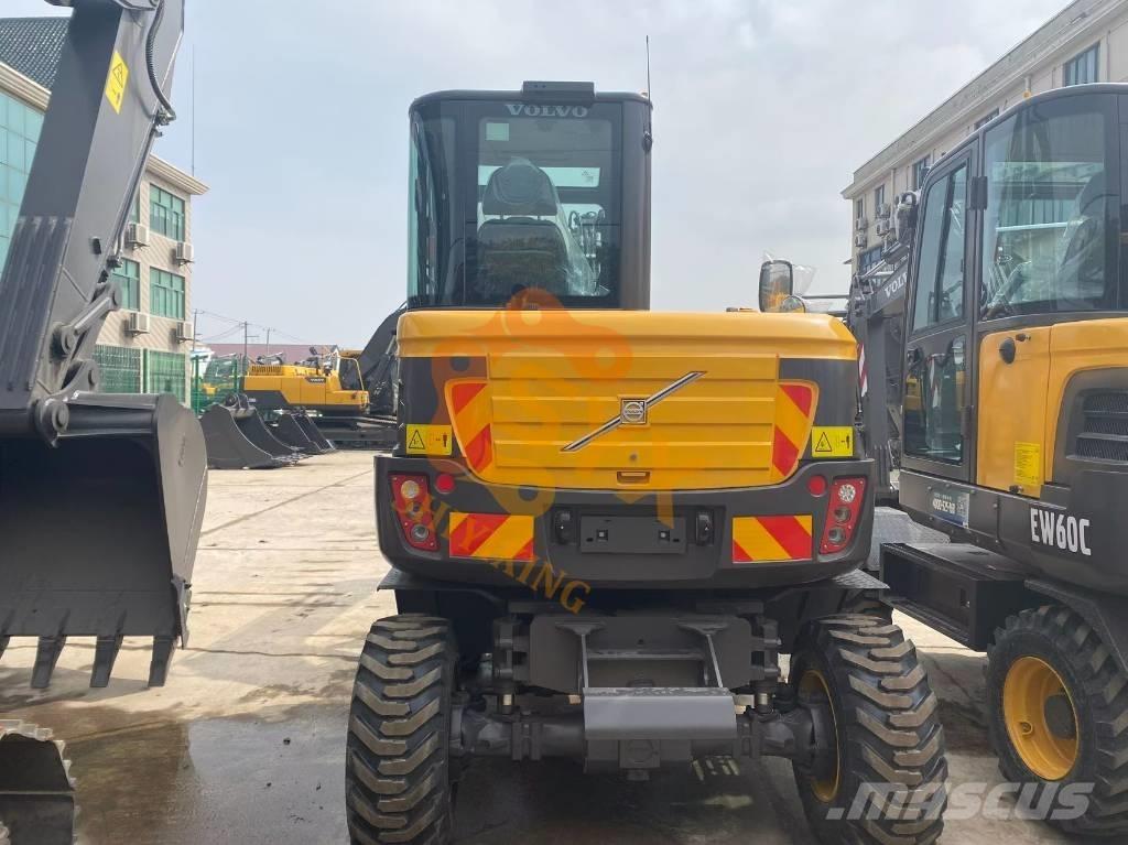 Volvo EW 60w vs Гусеничные экскаваторы