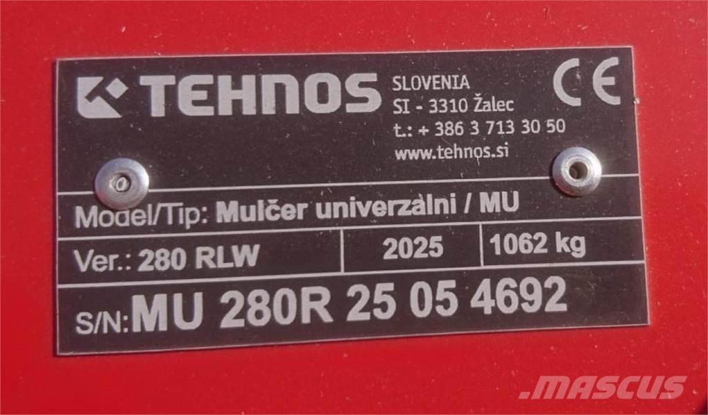 Tehnos MU 280 LW Мульчирователи