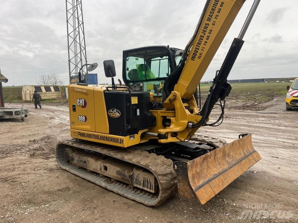 CAT 308 Малые экскаваторы 7т-12т