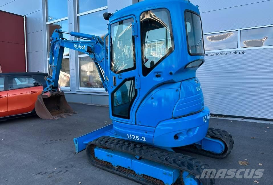 Kubota U25 -3 Мини-экскаваторы