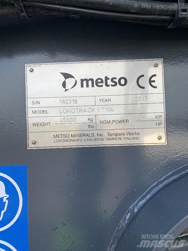 Metso LT 106 Мобильные дробилки