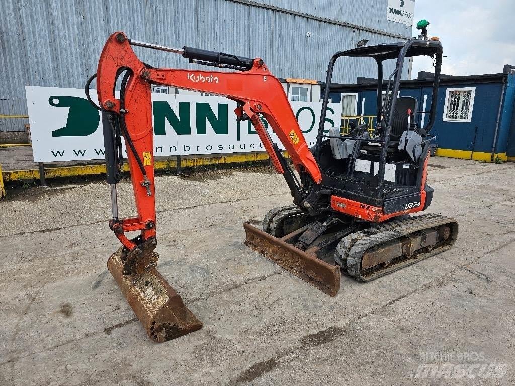 Kubota U 27-4 Мини-экскаваторы