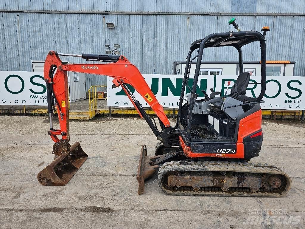 Kubota U 27-4 Мини-экскаваторы