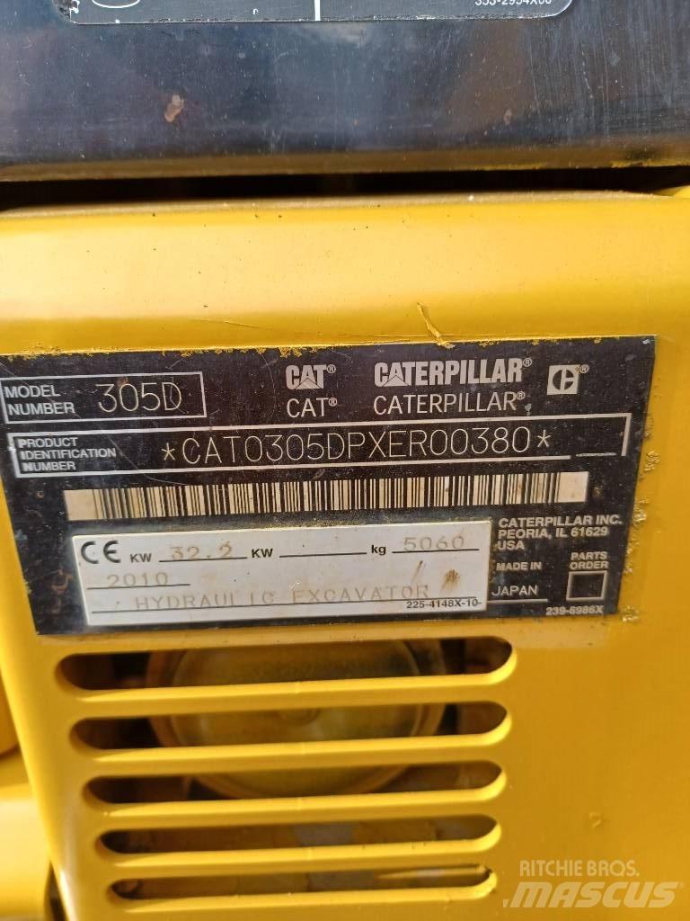CAT 305 Мини-экскаваторы