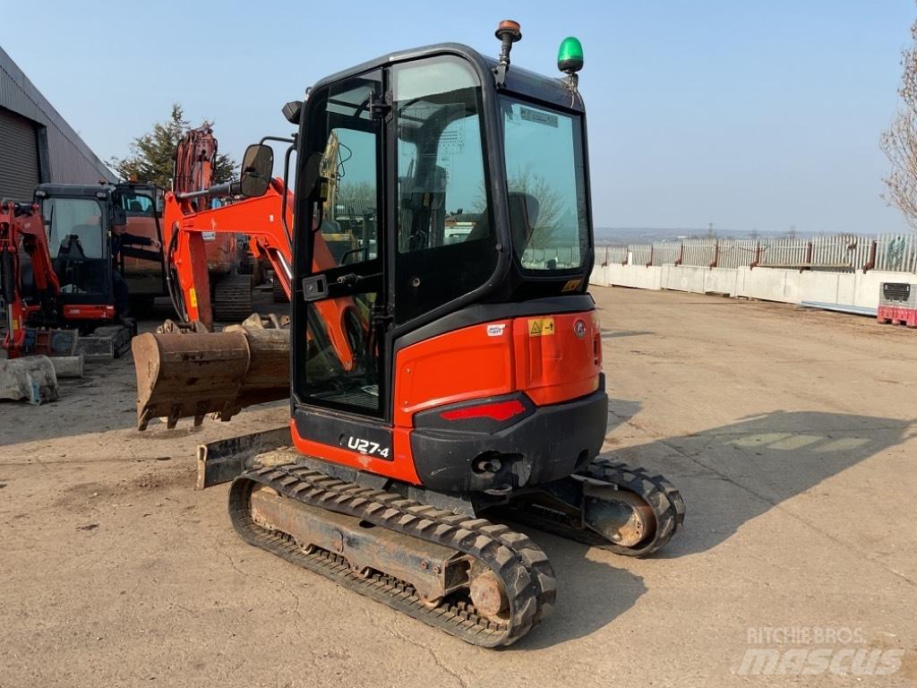 Kubota U27-4 Мини-экскаваторы