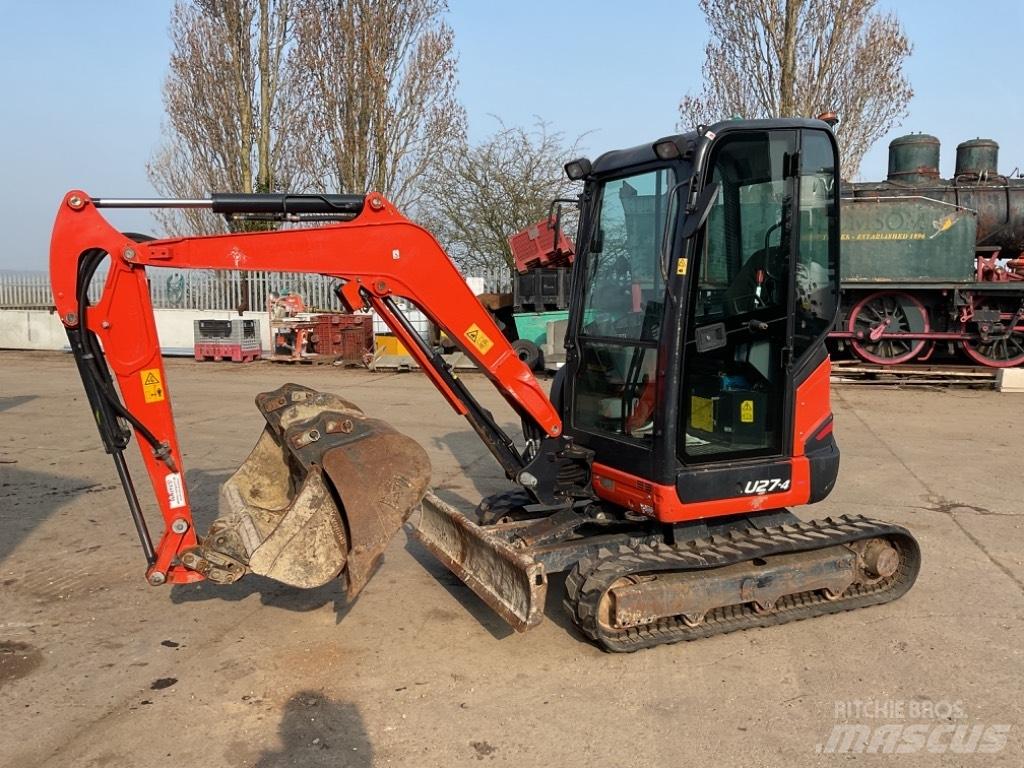 Kubota U27-4 Мини-экскаваторы