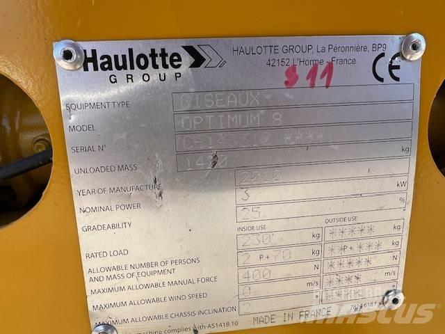 Haulotte Optimum  8 Ножничные подъемники