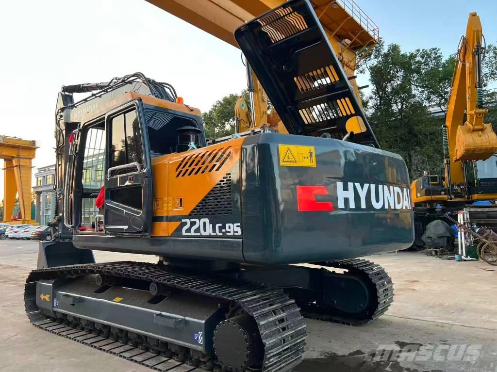 Hyundai R220LC-9S Малые экскаваторы 7т-12т