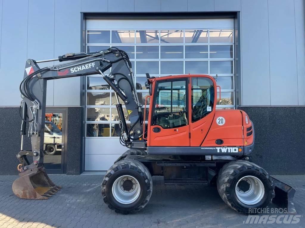 Terex TW110 Малые экскаваторы 7т-12т