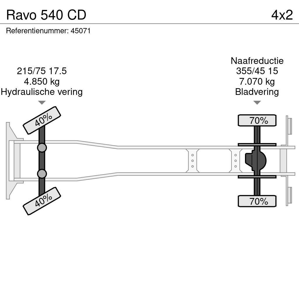 Ravo 540 CD Уборочные машины