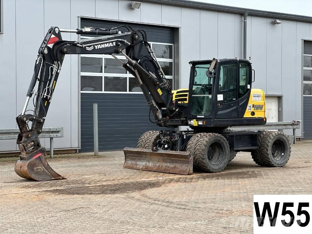 Yanmar B 110 W Колёсные экскаваторы