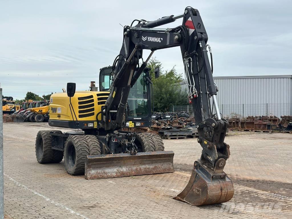 Yanmar B 110 W Колёсные экскаваторы