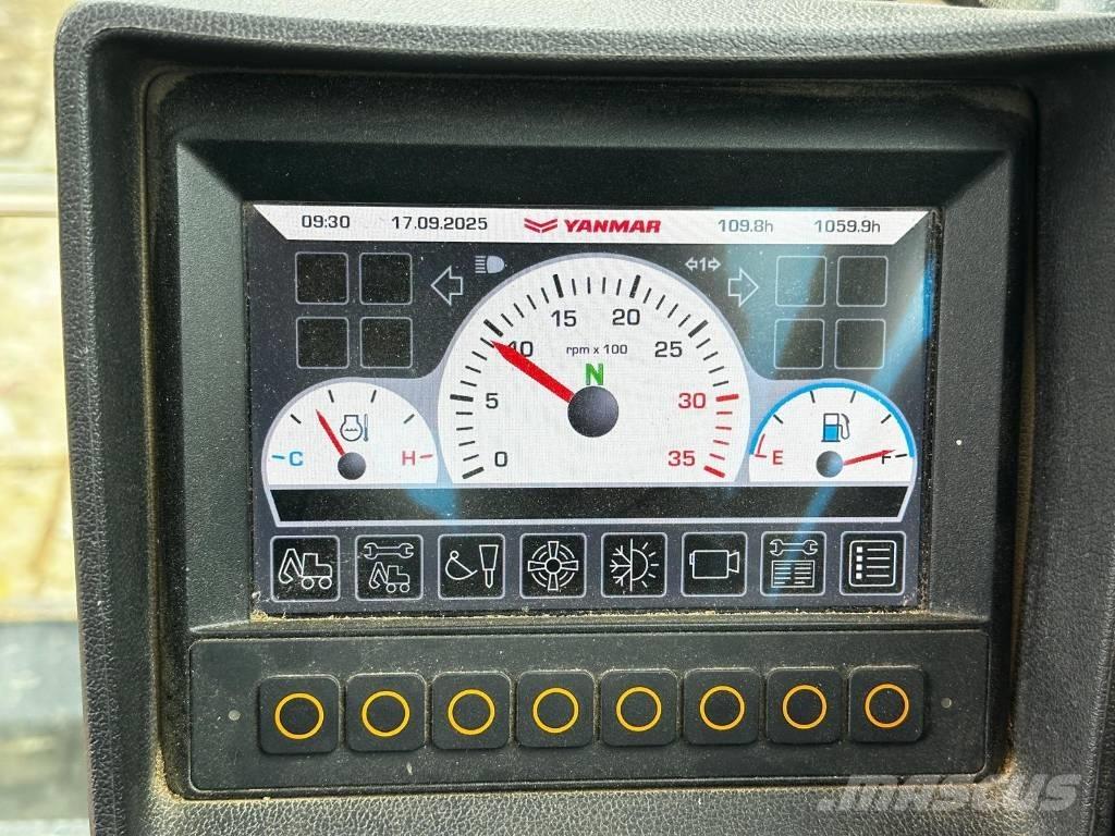 Yanmar B 110 W Колёсные экскаваторы