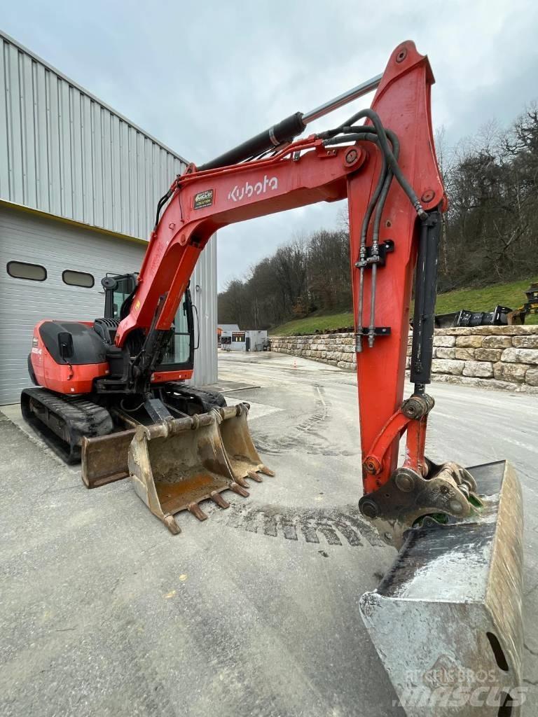 Kubota KX 080-4 Малые экскаваторы 7т-12т
