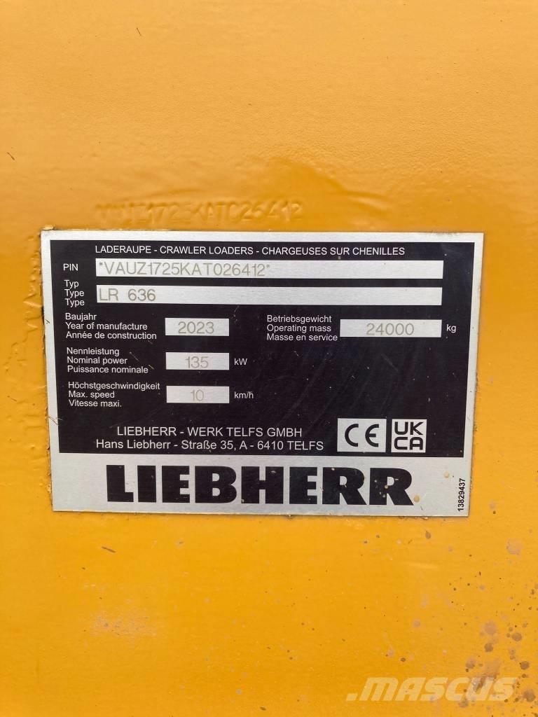 Liebherr LR 636 Гусеничные фронтальные погрузчики