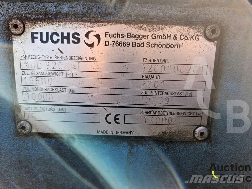 Fuchs MHL 320 Колёсные экскаваторы