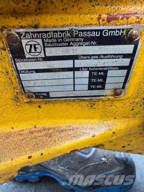 Terex USED AXLES ZF Шарнирно-сочленённые самосвалы