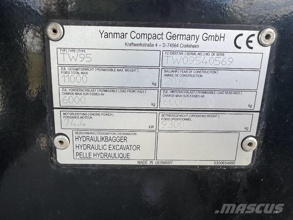 Yanmar / Schaeff TW95 Колёсные экскаваторы