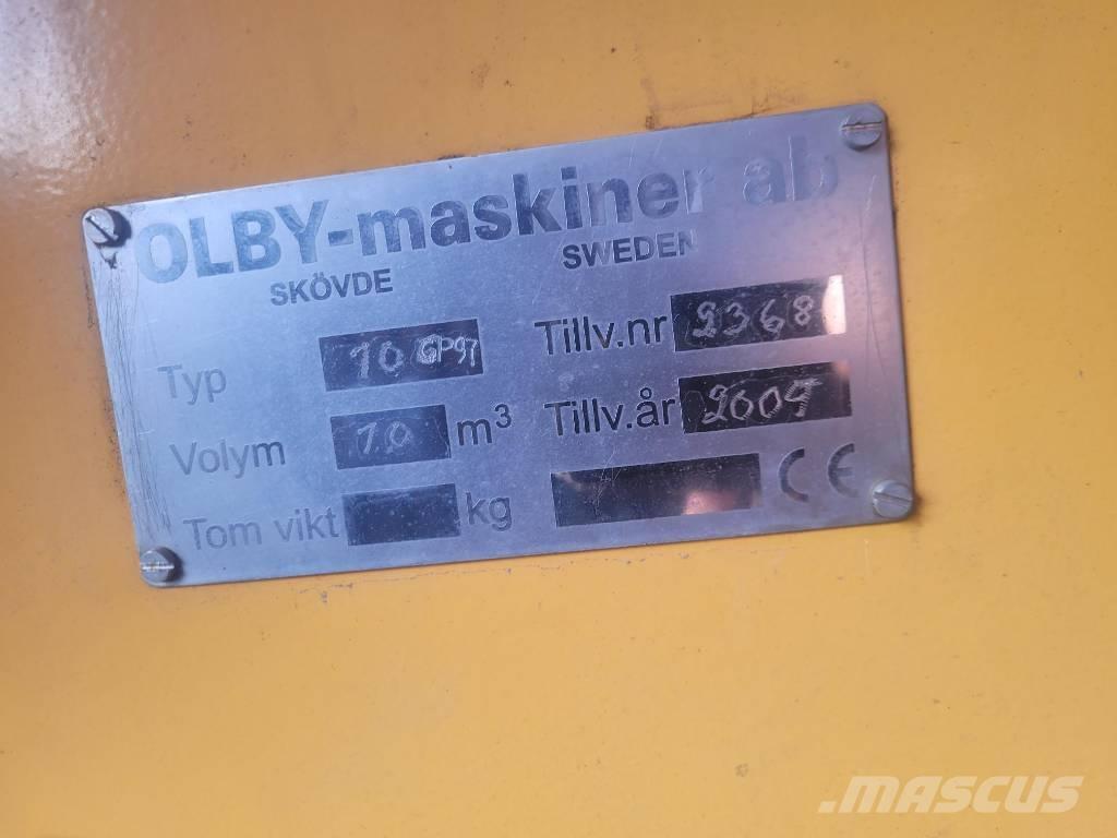 Olby 10 Kubik Цистерны для перевозки суспензий