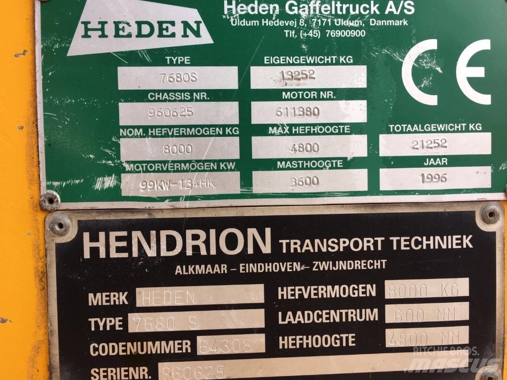Heden 7680S Дизельные погрузчики