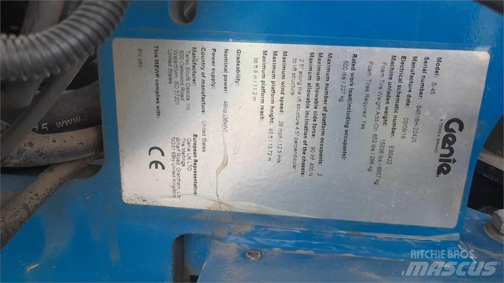 Genie S45 Телескопические подъемники