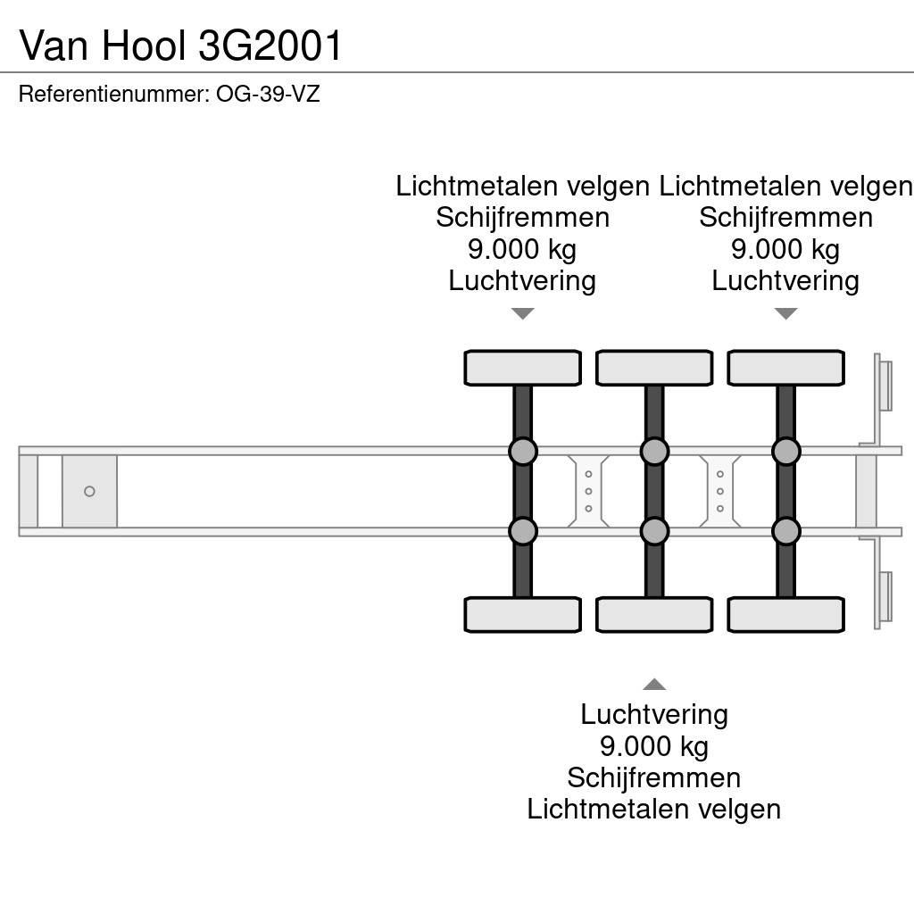 Van Hool 3G2001 Полуприцепы-Цистерны
