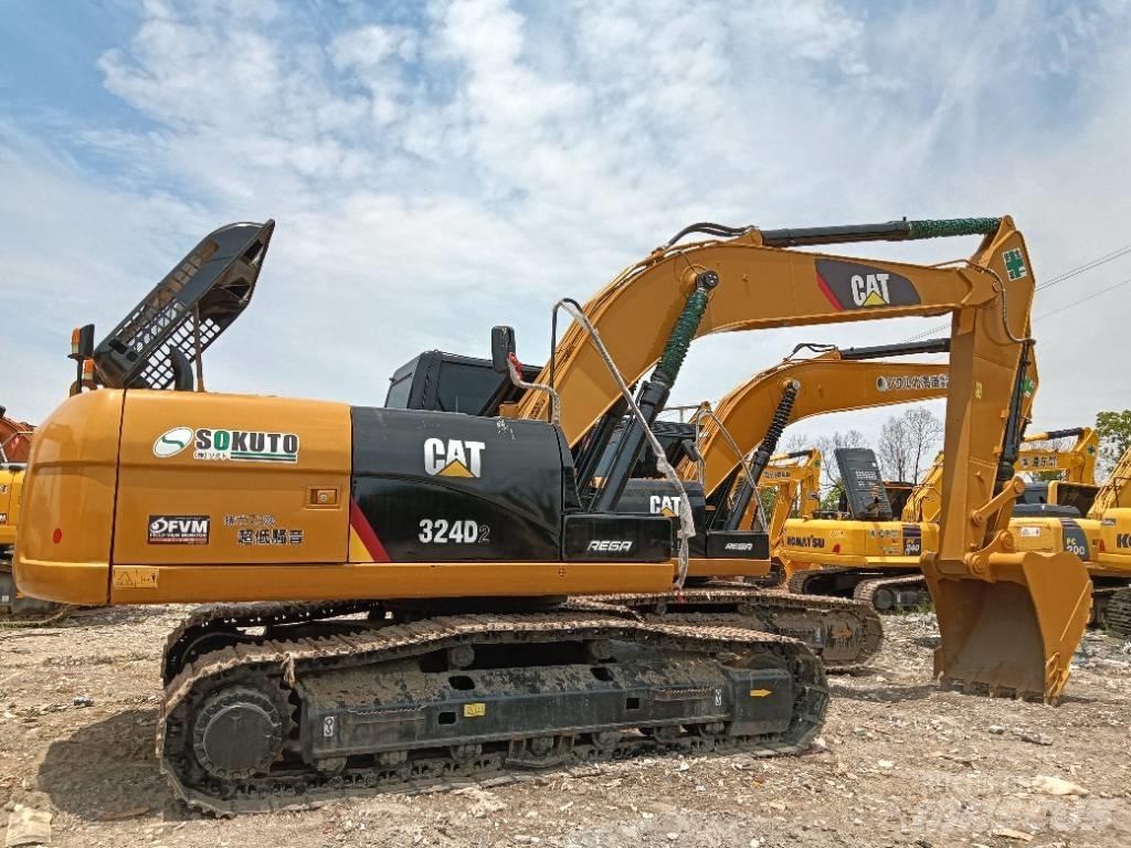 CAT 324D2 Малые экскаваторы 7т-12т