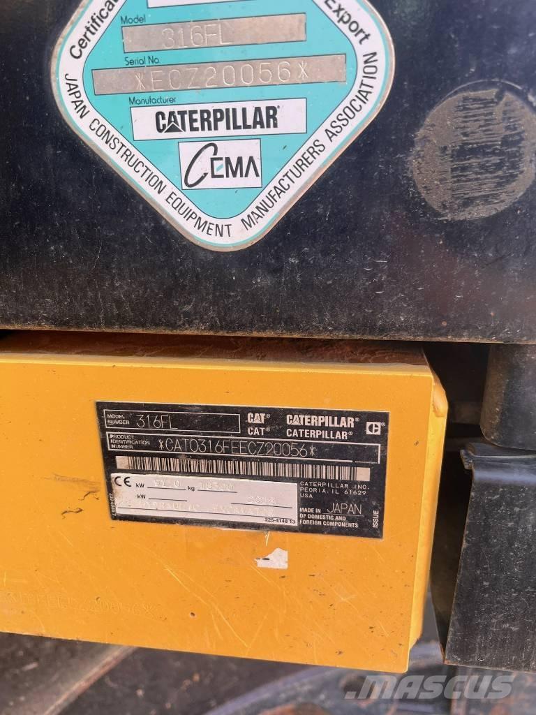 CAT 316FL Гусеничные экскаваторы