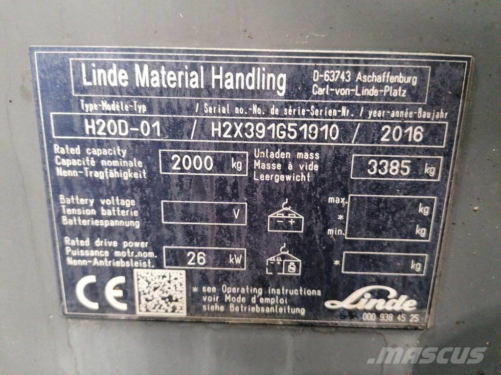 Linde H20D-01 Дизельные погрузчики