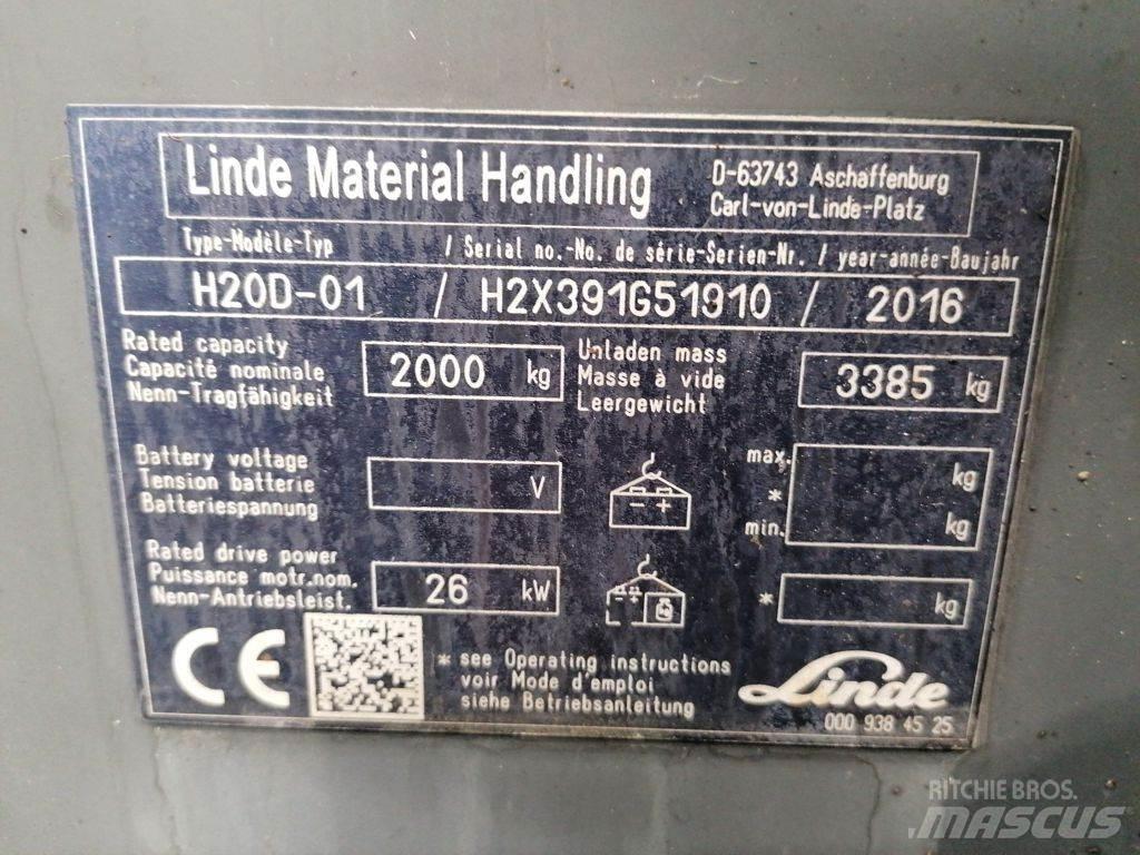 Linde H20D-01 Дизельные погрузчики