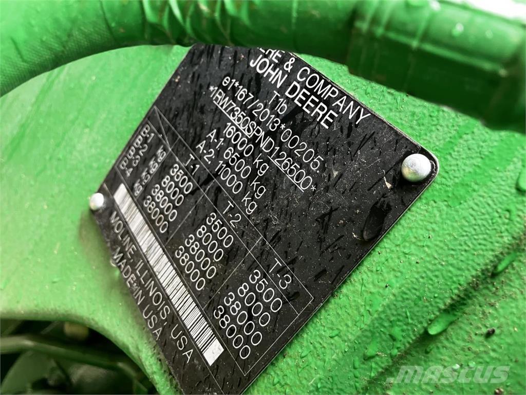 John Deere 7R 350 Трактора