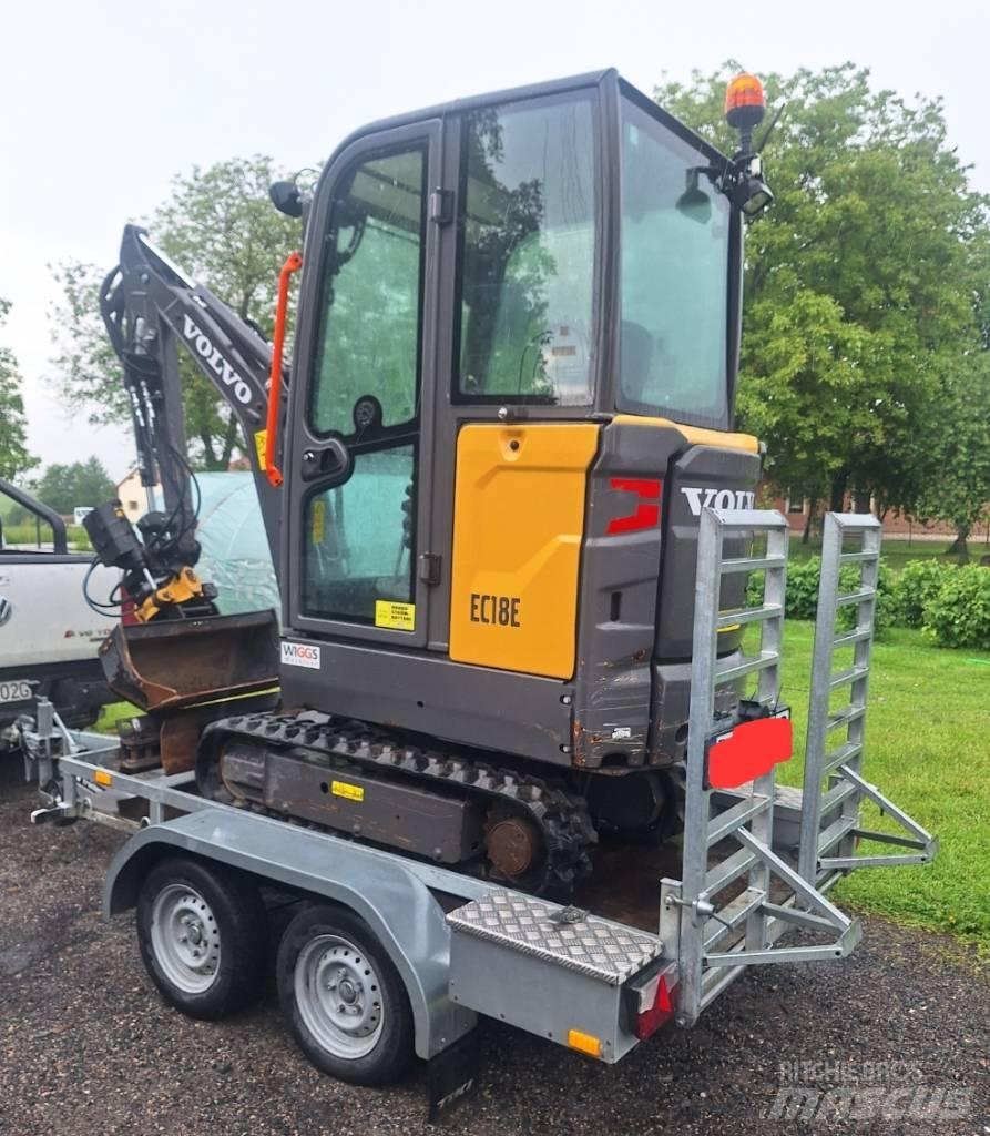 Volvo EC 18 E Мини-экскаваторы