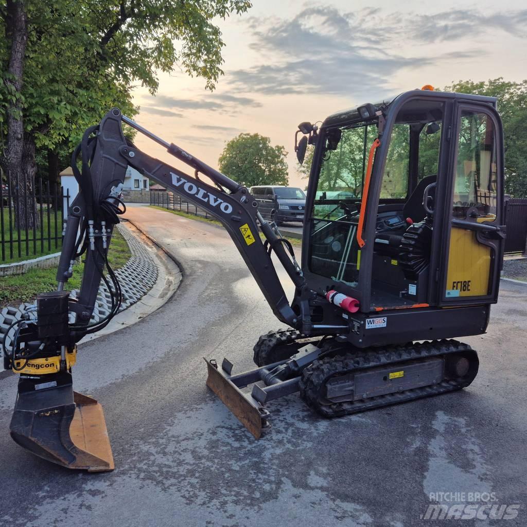 Volvo EC 18 E Мини-экскаваторы