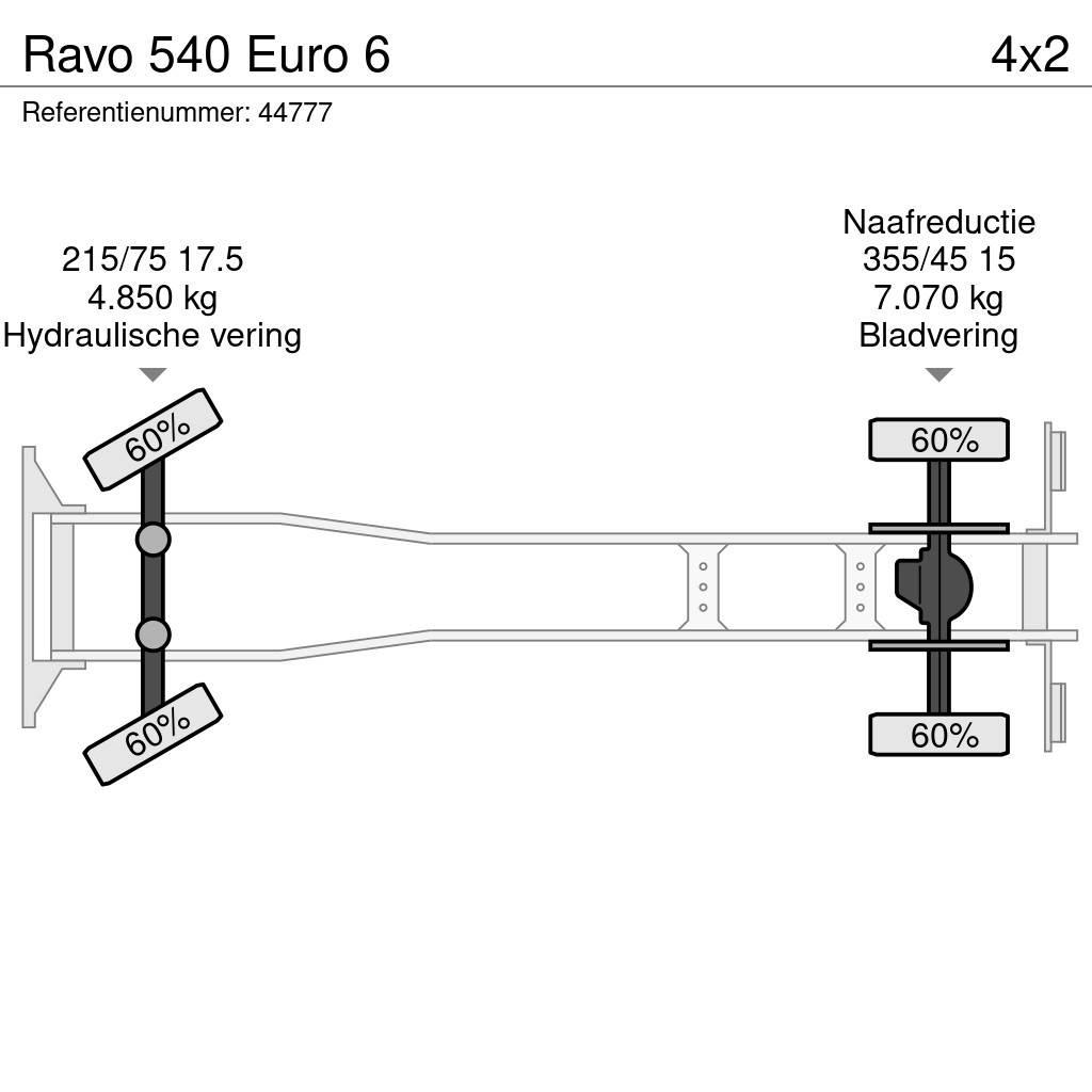 Ravo 540 Euro 6 Уборочные машины