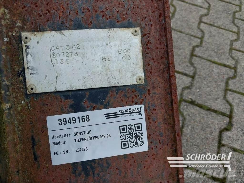  TIEFENLÖFFEL MS 03 Навесные фронтальные погрузчики